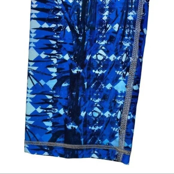 PINK LOTUS WOMEN'S OMBRE CROPPED CAPRI LEGGINGS SIZE SMALL - Picture 4 of 7